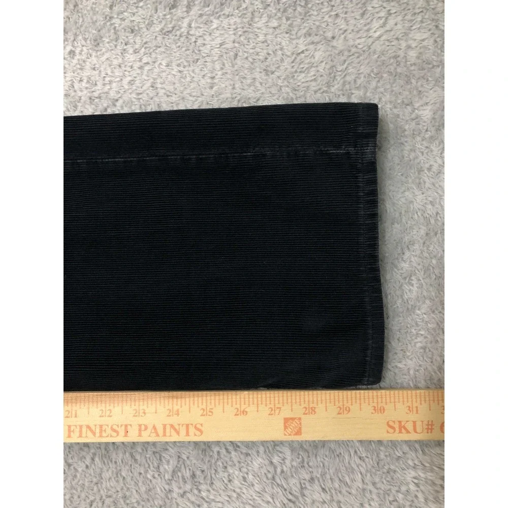 Banana Republic Corduroy Pants Mens 34x30 (Tag 33x30) Navy Blue Straight *Flaw